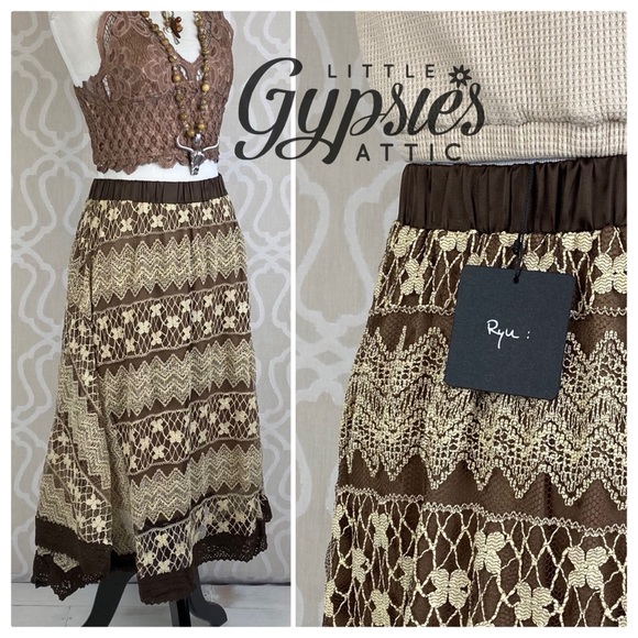 Ryu Back to Bohemia Hand Made Skirt - Picture 4 of 16